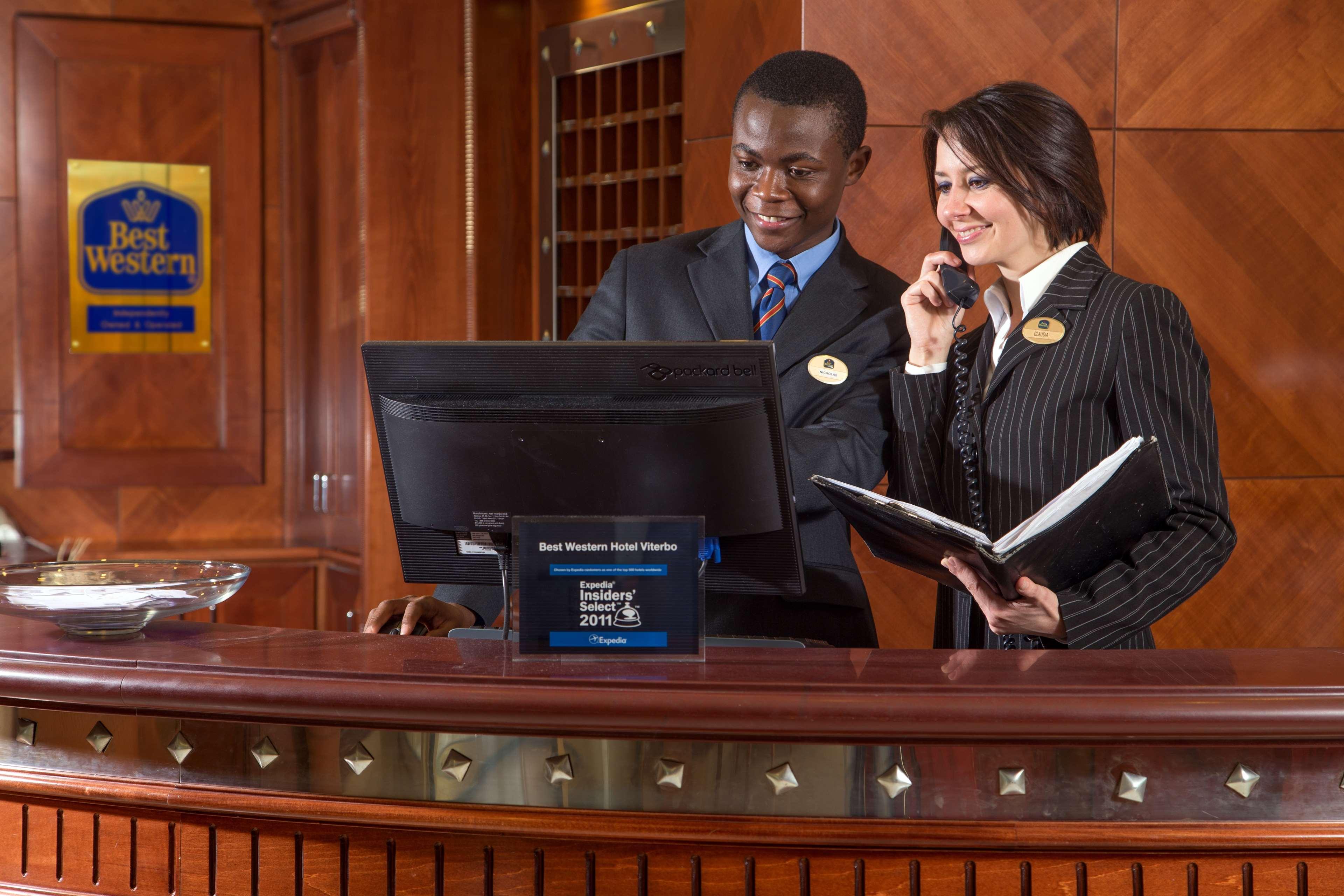 Best Western Hotel Витербо Екстериор снимка